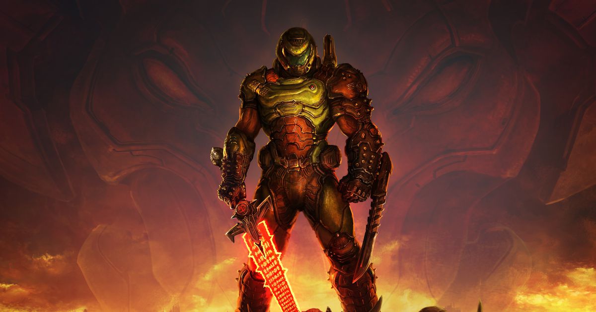 Doomguy brings a laser sword to the gunfight in new Doom ...